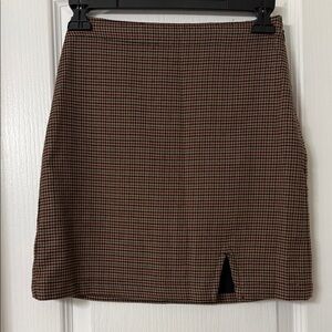 Abercrombie and Fitch brown mini skirt size XS